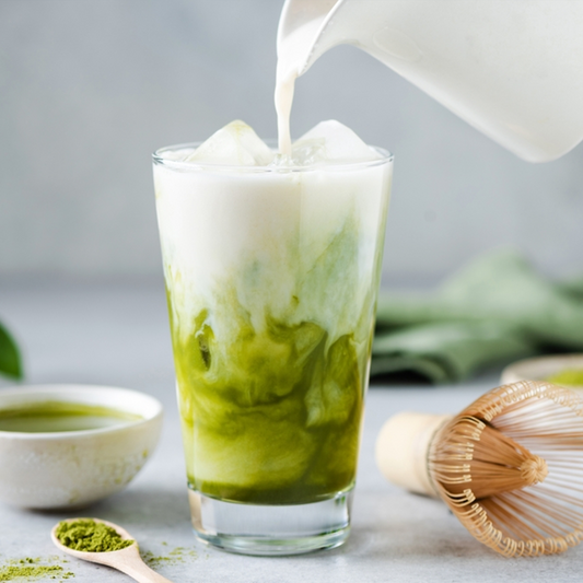 LATTE MATCHA GOURMAND À LA NOIX DE COCO